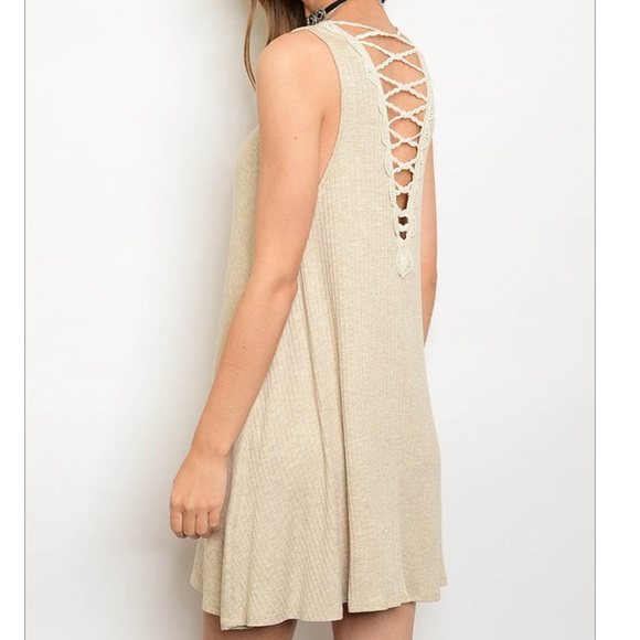 LAST Ribbed Tank Dress 07021 - Picture 3 of 3